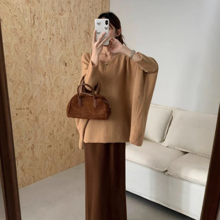 Pull oversized pour femmes en tissu doux et élégant avec une coupe décontractée Chic & Stil