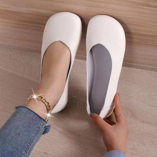 Ladies Chic Structured Flat Slippers