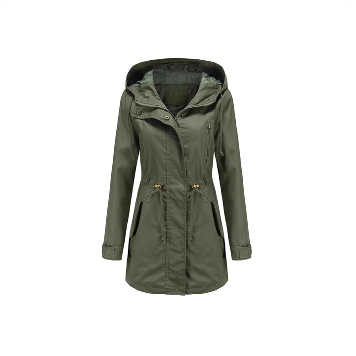 Functional jacket for women with adjustable waist and zipper Lune London