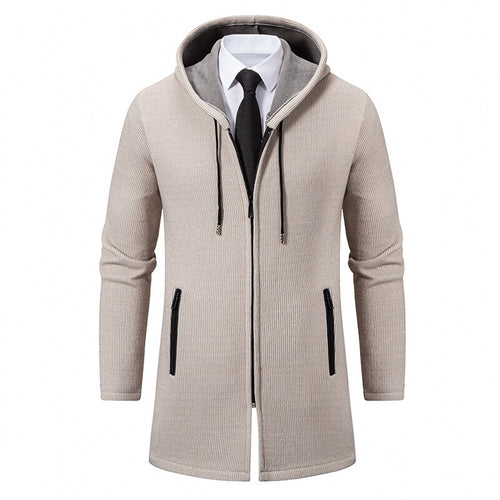 Men's urban jumpsuit in stylish hooded jacket with chic zipper Amarae