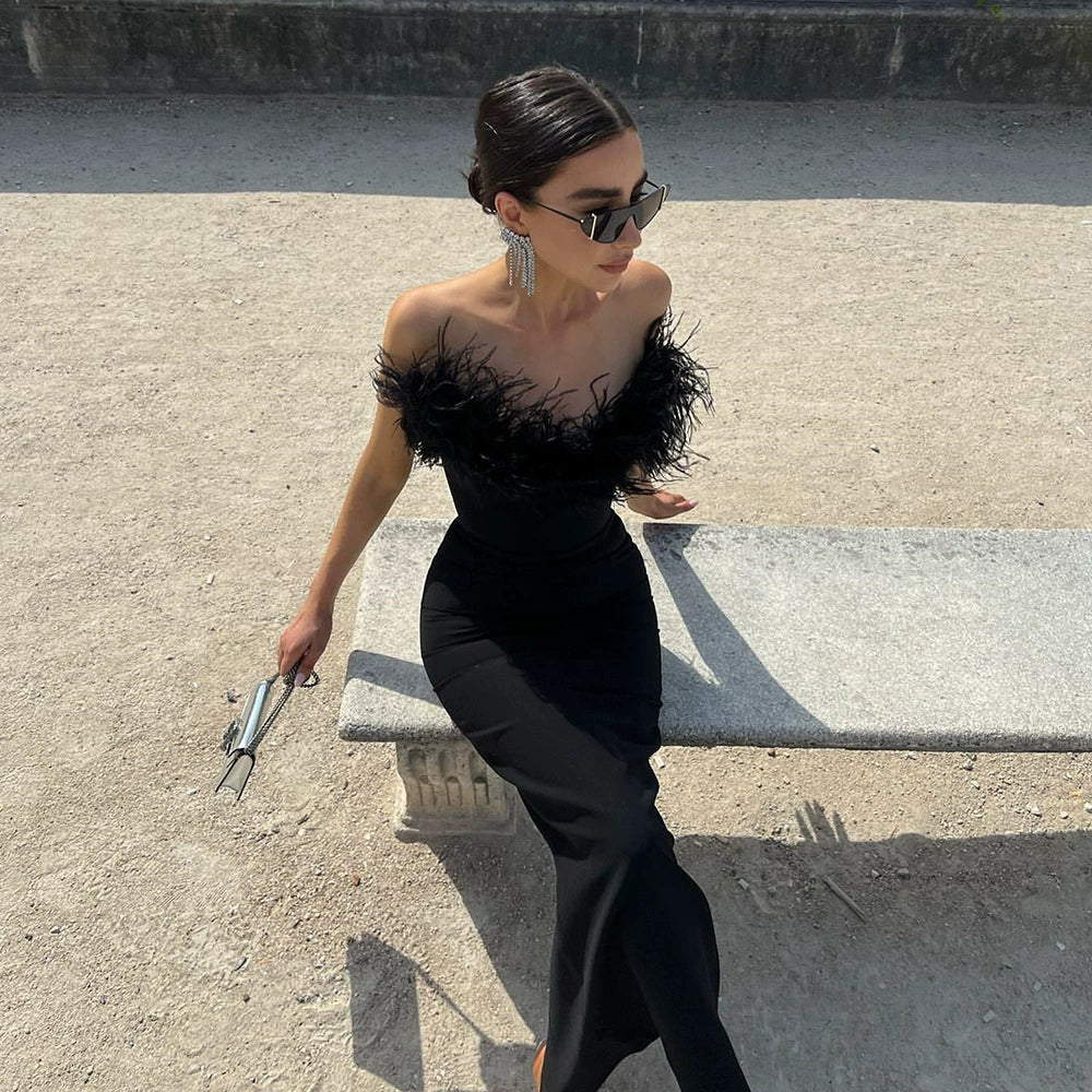 Lune London | Black Evening Dress