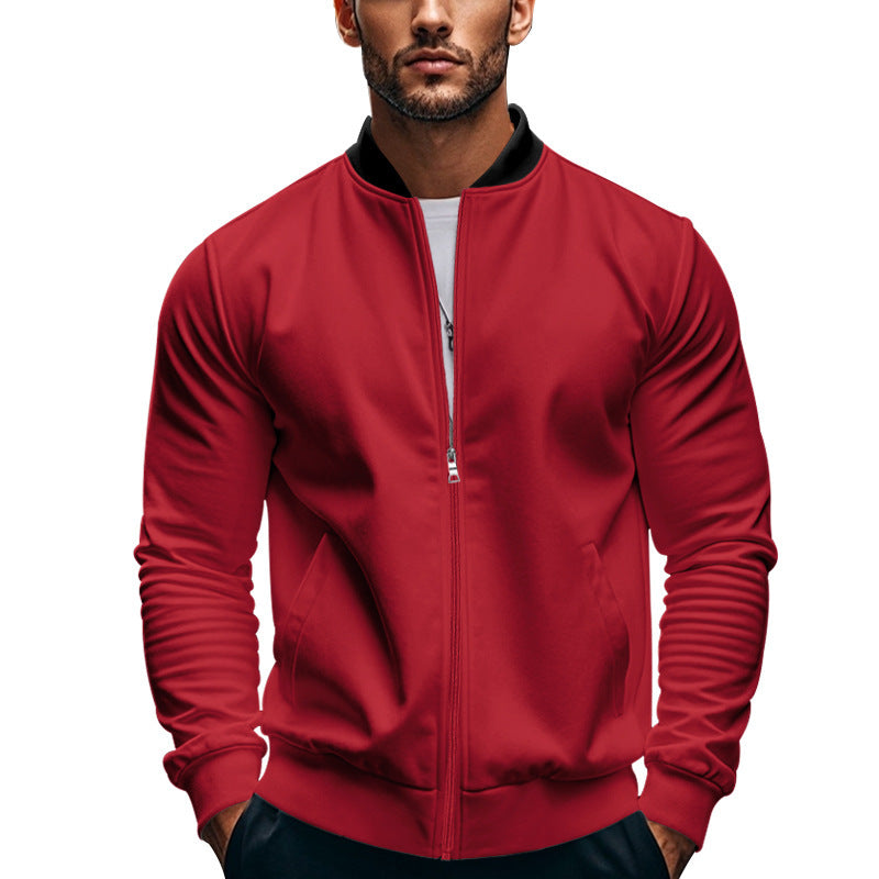Sporty bomber jacket for men with practical pockets Lune London