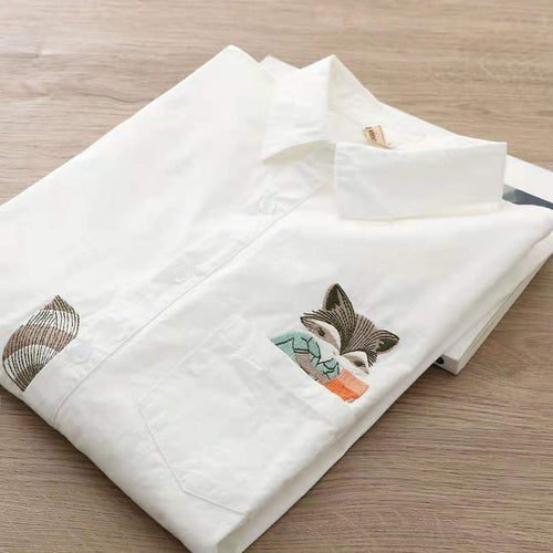 Blouse femme à manches longues avec motif animal Chic & Stil