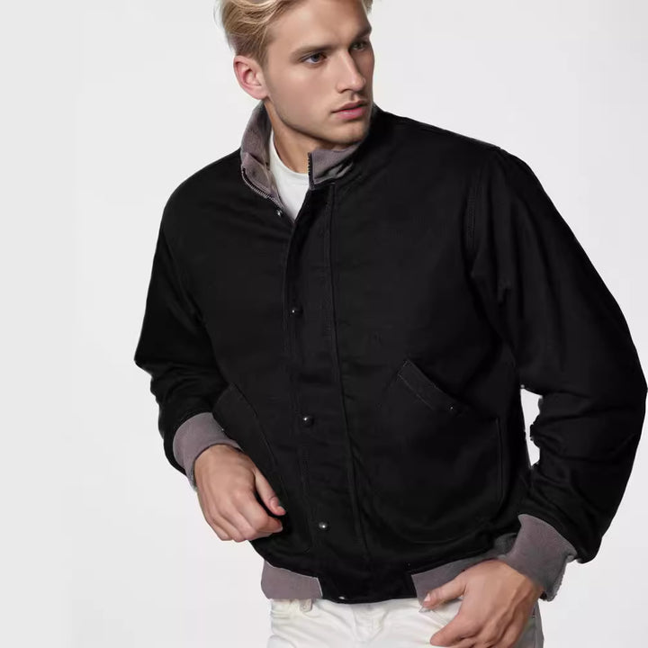 Elegant transition jacket for men with two pockets Amarae
