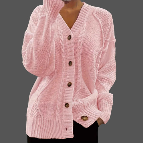 Cardigan pour femmes en style décontracté oversized Chic & Stil