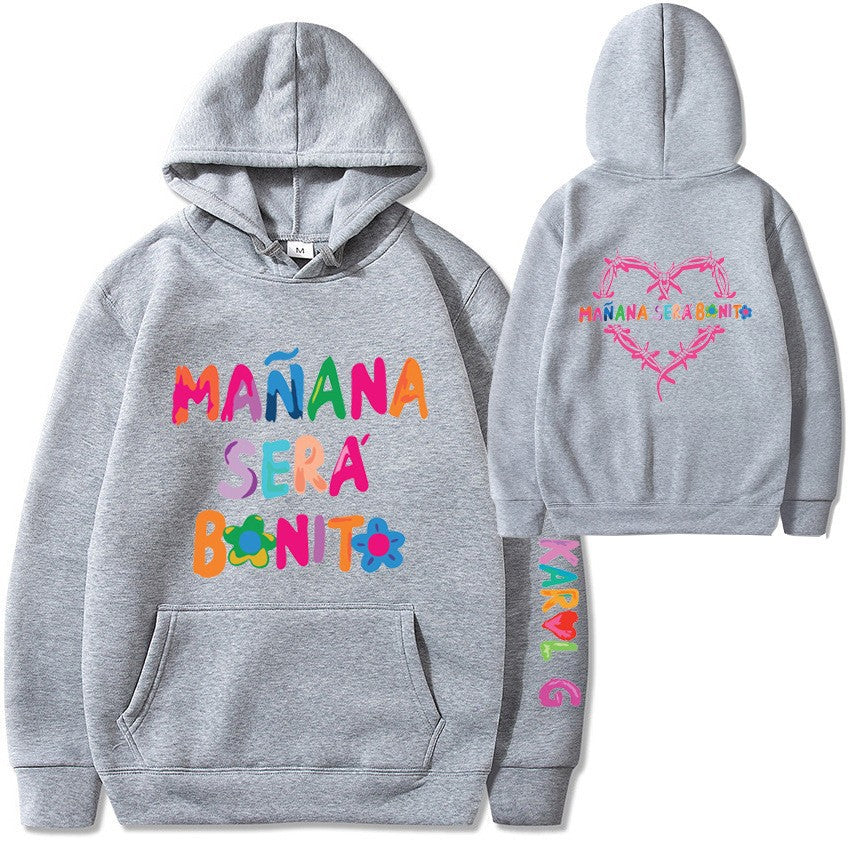 Women's Motif Hoodie Chic & Stil