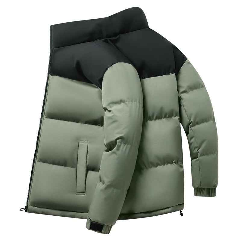 Men's padded quilted jacket with high thermal performance, water-repellent surface, and elastic cuffs Amarae