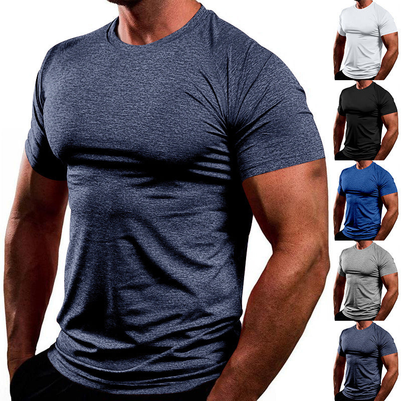 Men's Breathable Fitness T-Shirt Made Of Lightweight Fabric with A Fitted Cut Lune London
