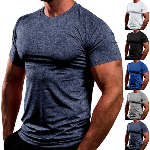 Men's Breathable Fitness T-Shirt Made Of Lightweight Fabric with A Fitted Cut Amarae
