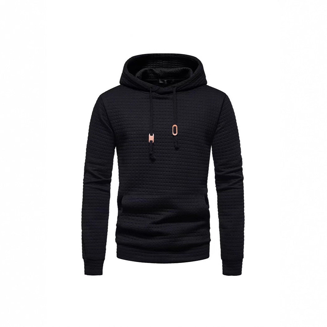 Men's Hoodie with textured design and modern cut Lune London