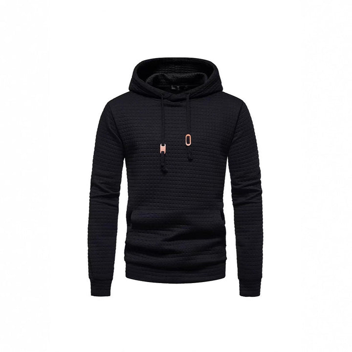 Men's Hoodie with textured design and modern cut Lune London