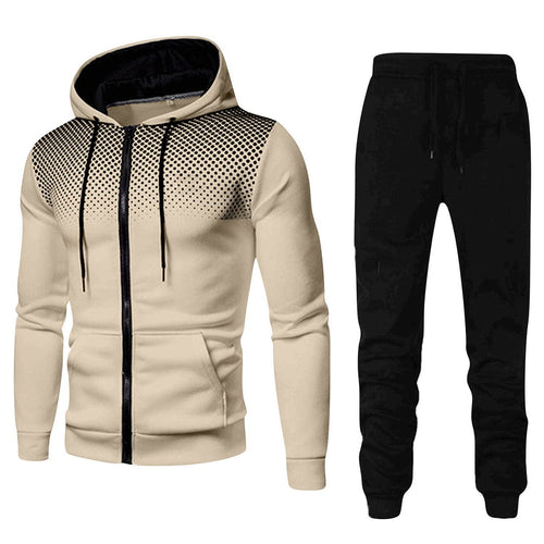 Stylish hoodie set for men with modern design and practical pockets Amarae