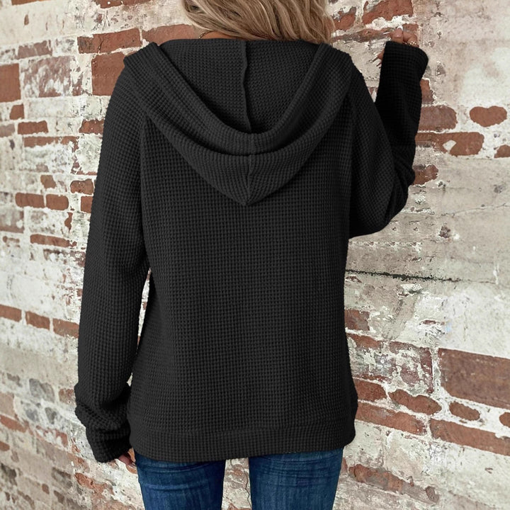 Lune London women's hoodie with embossed pockets