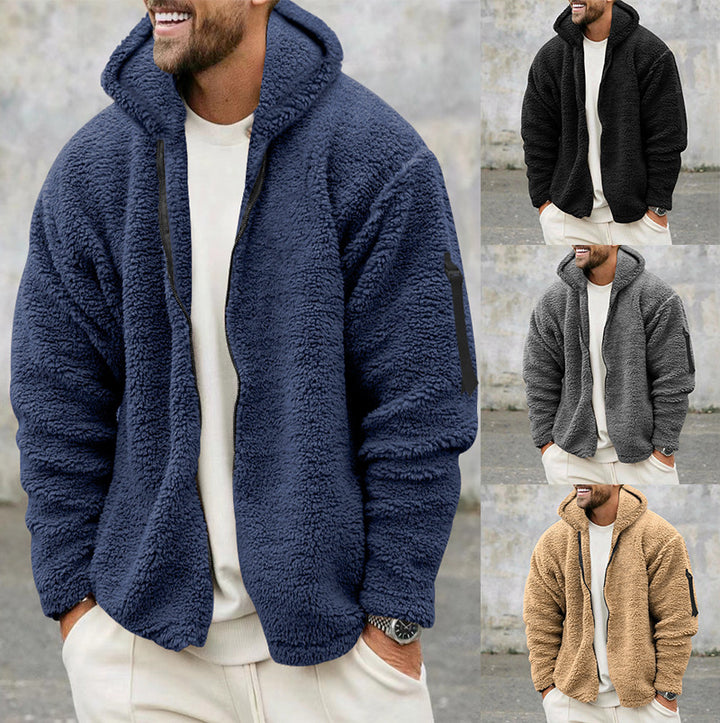 Warm and stylish fleece jacket for men Lune London