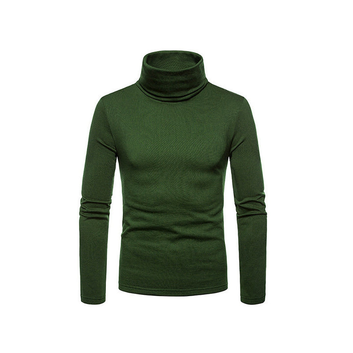 Trendy turtleneck sweater for men in fine knit Lune London