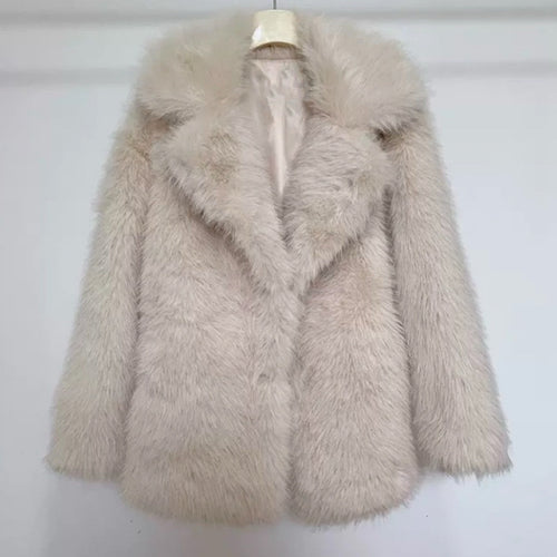 Ladies trendy Faux fur jacket Amarae