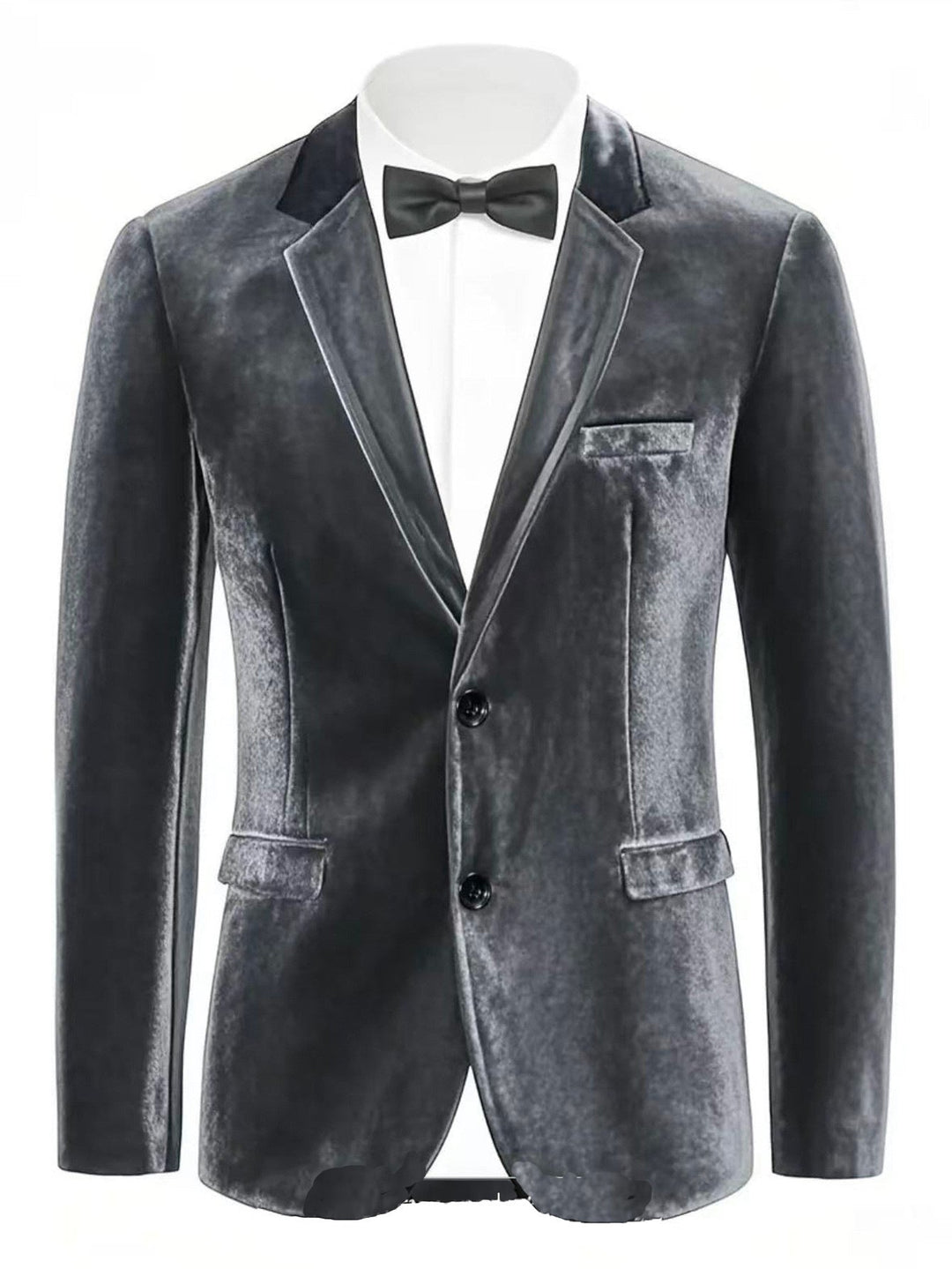 Men's Noble Velvet Blazer with Finesse Chic Und Stil
