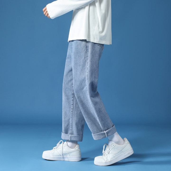 Lune London high-waisted jeans for men relaxed-fit cut