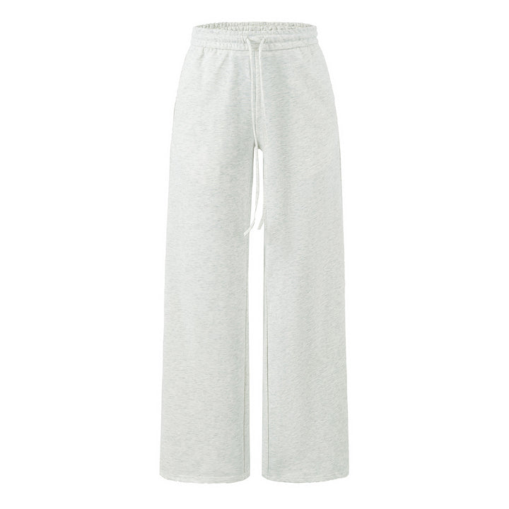 Women's Wide Lounge Pants with High Elastic Waistband and Drawstring Amarae