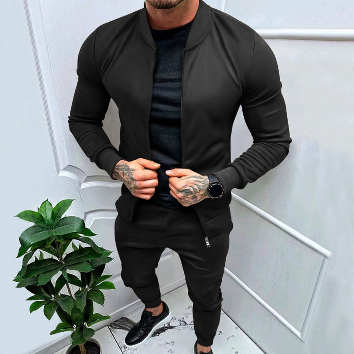 2-piece men's tracksuit with modern zip closure Lune London