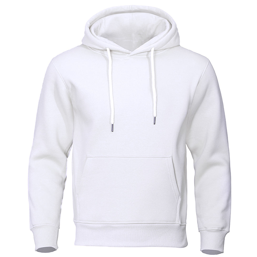 Men's hooded sweatshirt with soft inner lining and stylish details Amarae