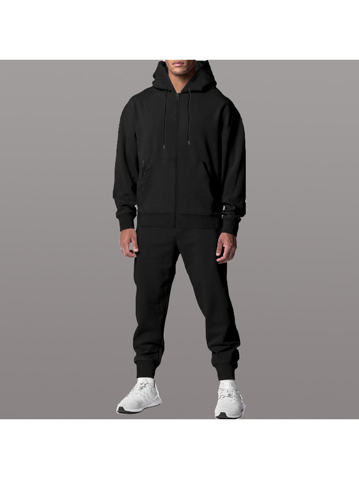 Men's sports tracksuit with functional zip pockets Lune London