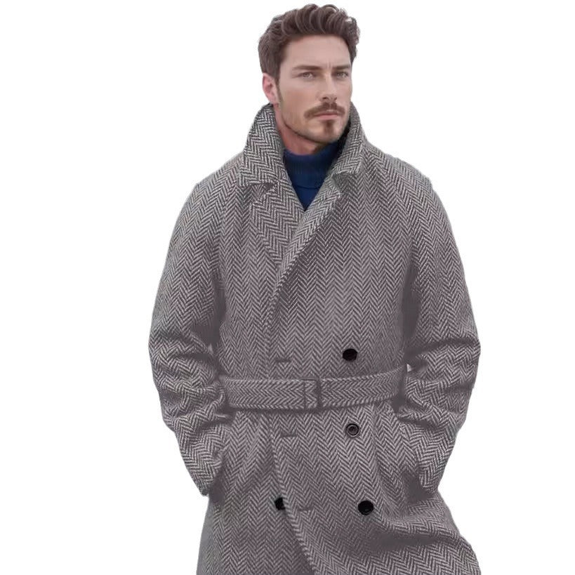 Elegant and warm wool coat for men Lune London