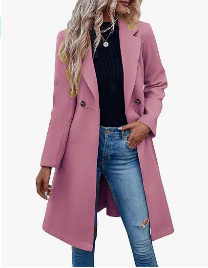 Women Elegant and fashionable Long coat Lune London