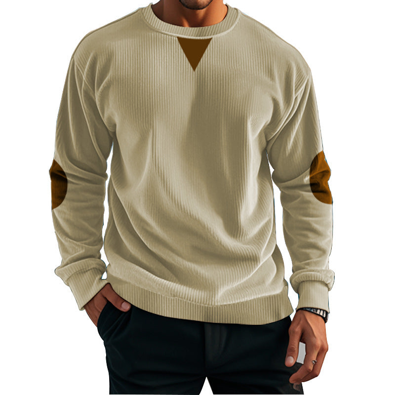 Elegant knitted sweater for men with modern accents Lune London