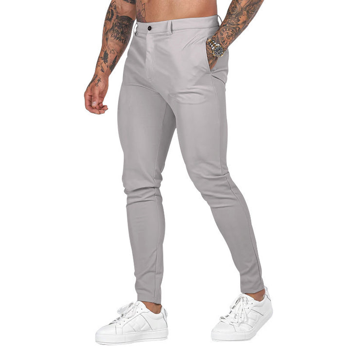Slim-fit chinos for men from Lune London