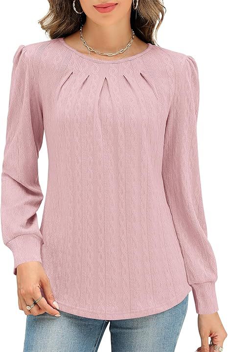 Ladies' blouse stylish with decorative draping Lune London
