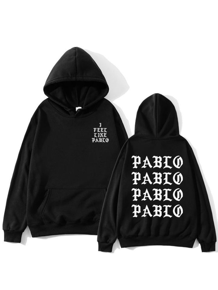 Hooded sweatshirt for women with graphic statement Amarae