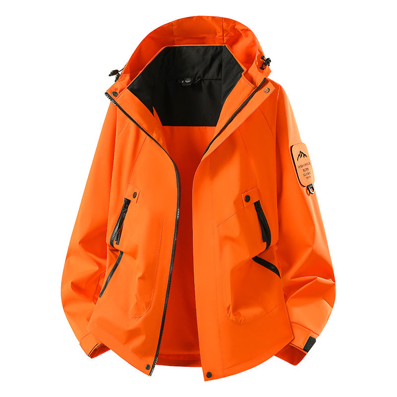 Men's Two-in-One Weather Protection Jacket with Removable Padded Vest and Adjustable Hood Amarae