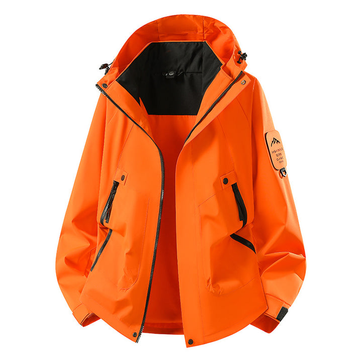 Men's Two-in-One Weather Protection Jacket with Removable Padded Vest and Adjustable Hood Amarae