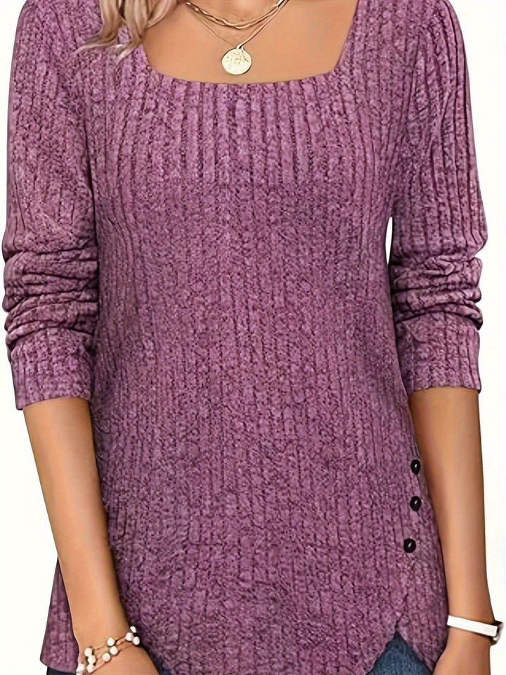 Chemise à manches longues pour femmes Chic & Stil