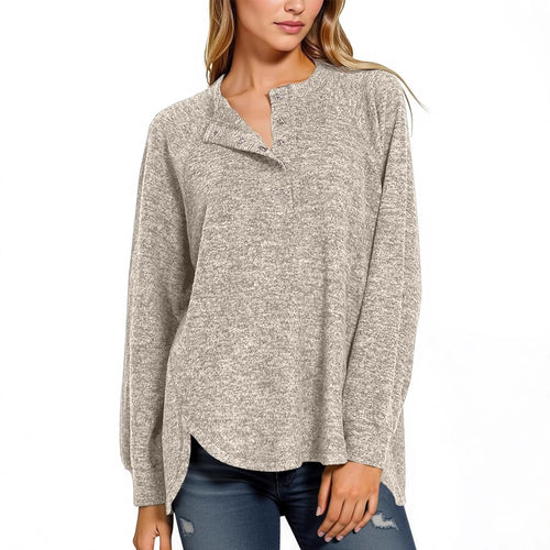 Ladies button blouse trendy and comfortable Amarae