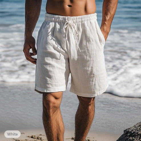 Shorts de bain pour hommes avec taille élastique et poches pratiques Amarae