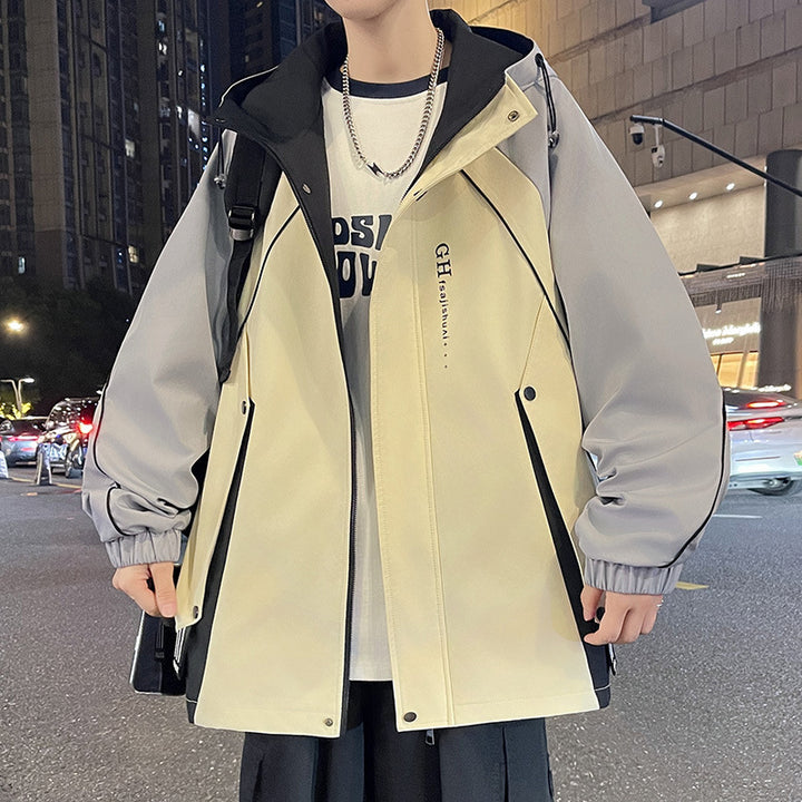 Lune London men's windbreaker transition jacket