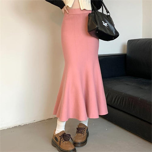 Ladies elegant wrap skirt with flared fashionable shape Amarae