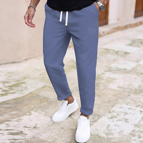 Casual men's jogger pants with adjustable waistband Amarae