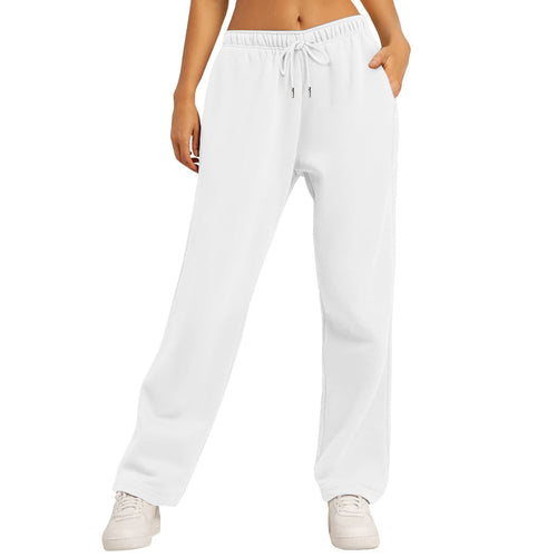 Women's casual leisure pants with high wearing comfort and elastic waistband Chic & Stil