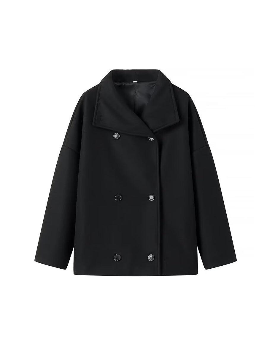 Oversized double-breasted jacket with a loose fit for women Lune London