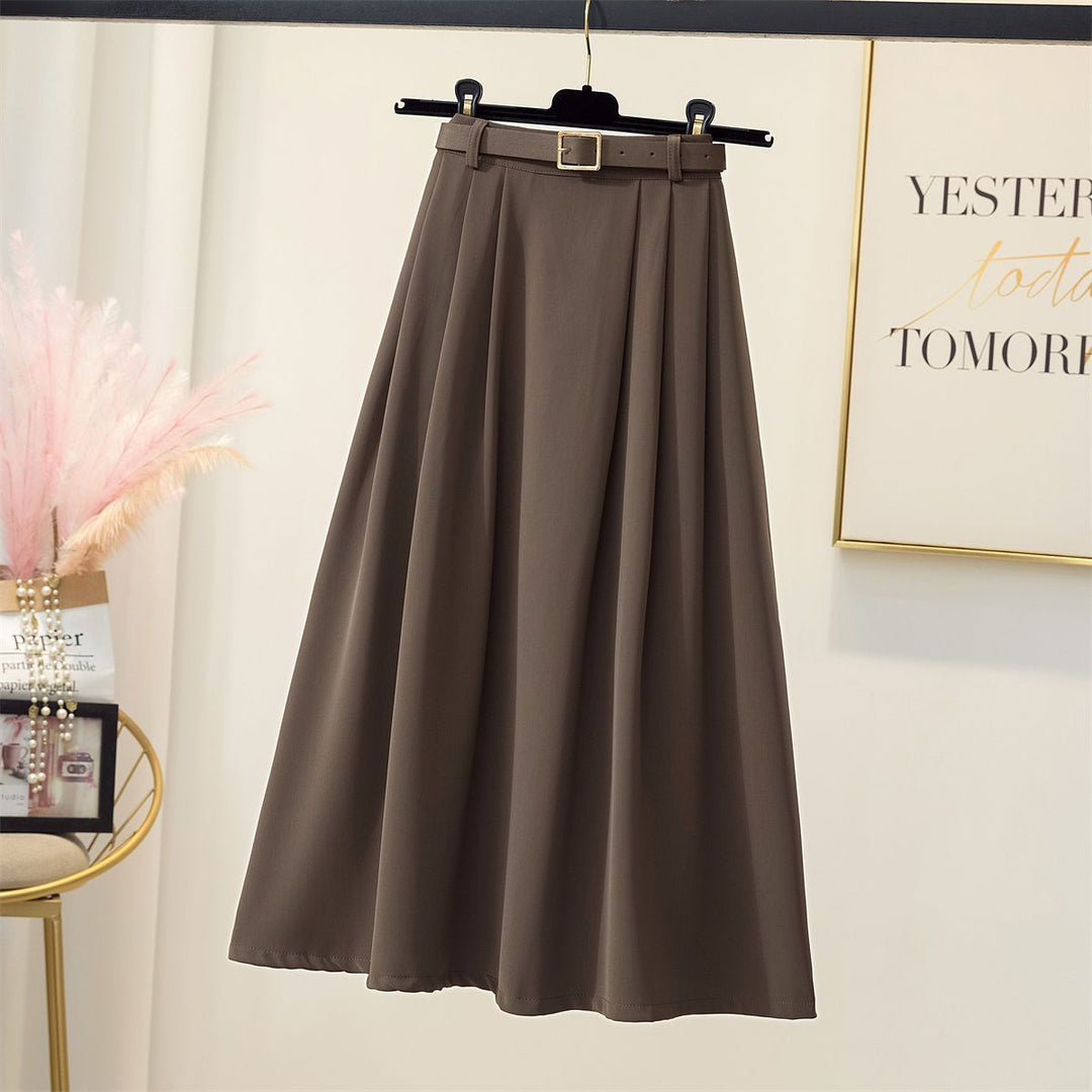 Jupe maxi femme avec boucle de taille élégante Chic & Stil