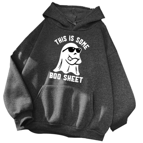 Women's hooded sweatshirt with a funny slogan and comfortable fit Amarae