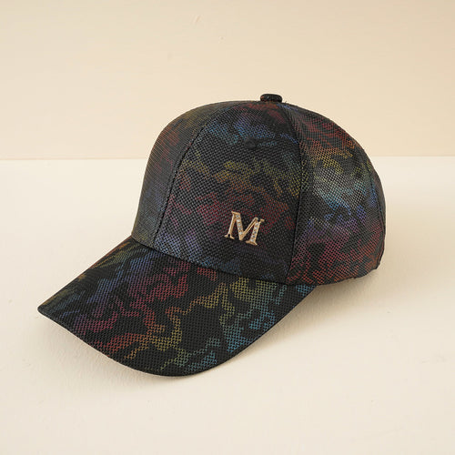Ladies Fashion Baseball Cap with Stylish Mesh Design and Glitter Application Amarae