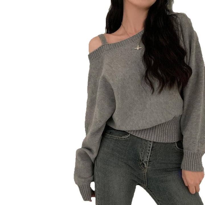 Pull en maille surdimensionné pour femmes Chic & Stil