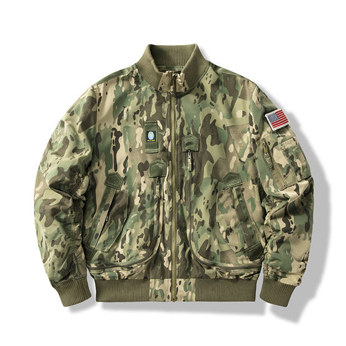 Amarae multifunctional technical bomber jacket for men