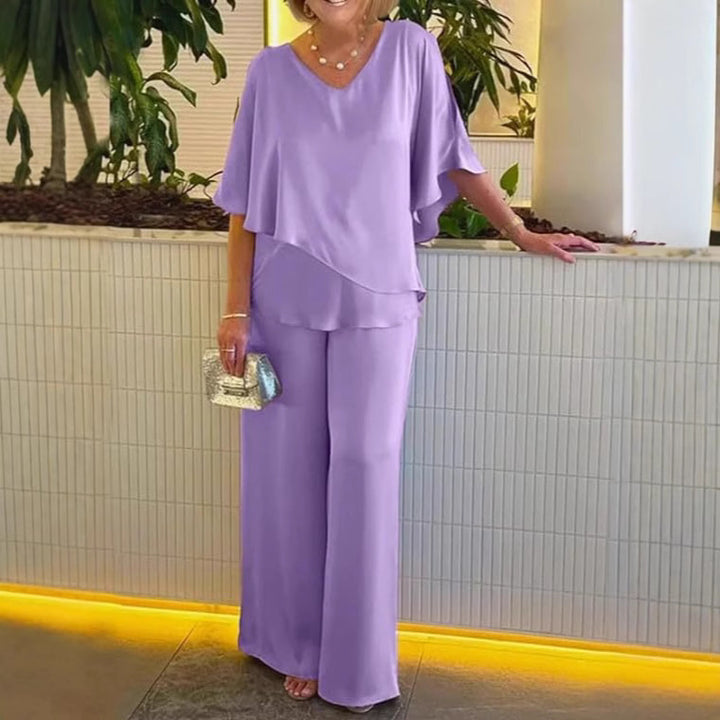 Ladies Elegant Jumpsuit Set Lune London