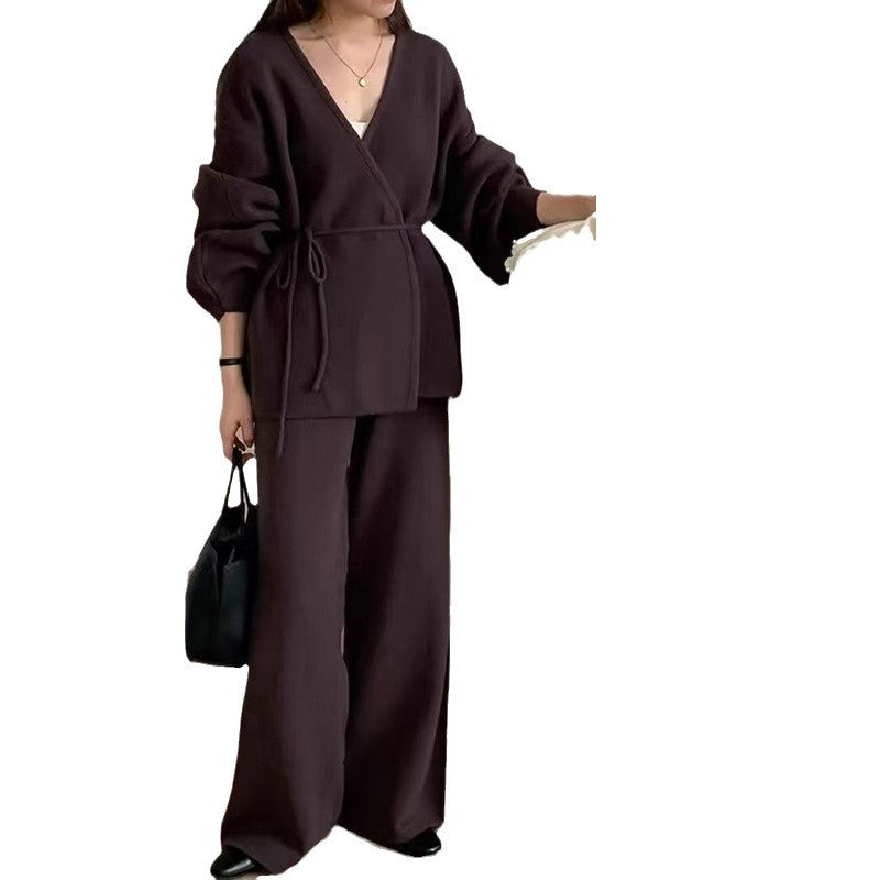 Veste enveloppante pour femmes avec une coupe décontractée et large Chic & Stil
