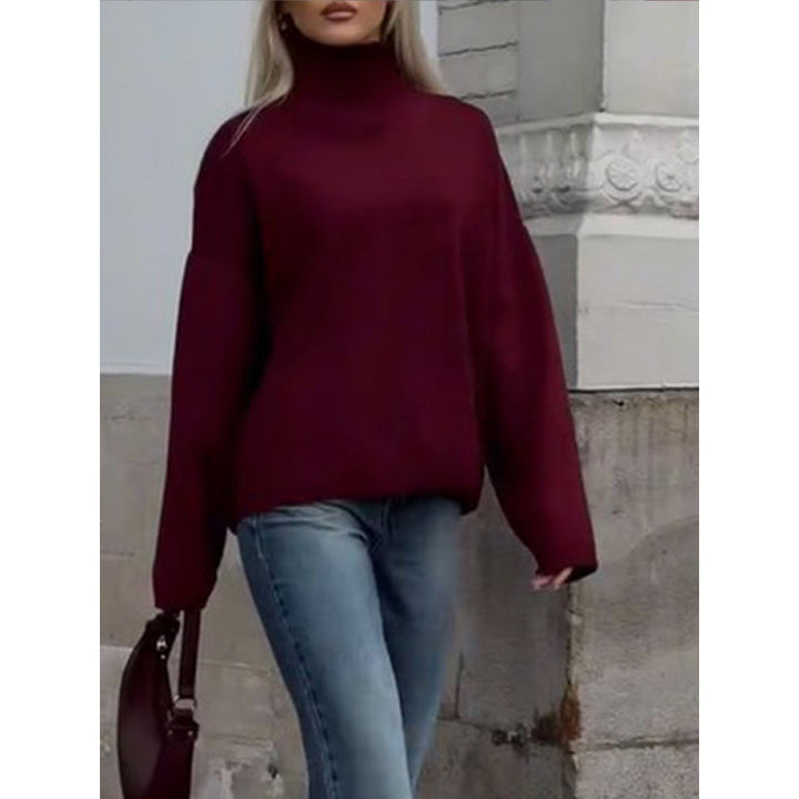 Fashionable oversized women's sweater with a relaxed fit and soft material Lune London
